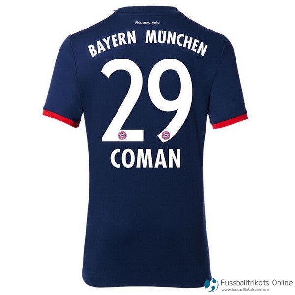 Bayern München Trikot Auswarts Coman 2017-18 Fussballtrikots Günstig